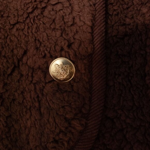 NWT J. Crew Sherpa Lady Jacket in Cocoa size L - Picture 6 of 13